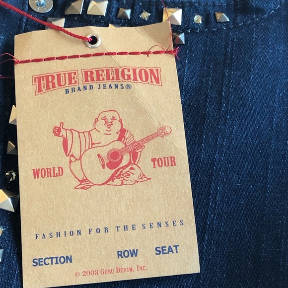 True Religion Julie Disco Punk w/ Swarovski crystals - Picture 7 of 16